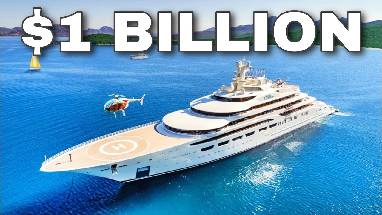 Billion-Dollar Yachts: Inside the World’s Most Expensive Vessels